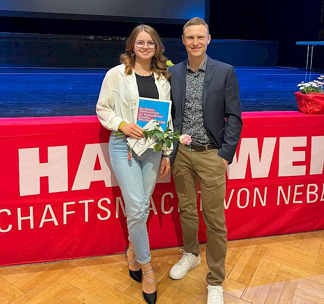 Glückwunsch zur Gesellenprüfung mit Auszeichnung!