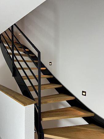 Lackieren einer Treppe in Schorndorf