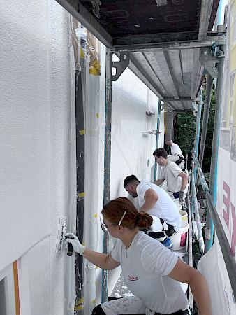 Bei der Arbeit